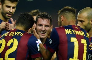 Campeonato espanhol, com estrelas como Messi e Neymar, atrai o público e a preferência das emissoras de TV fechadas, como ESPN e Fox Sports