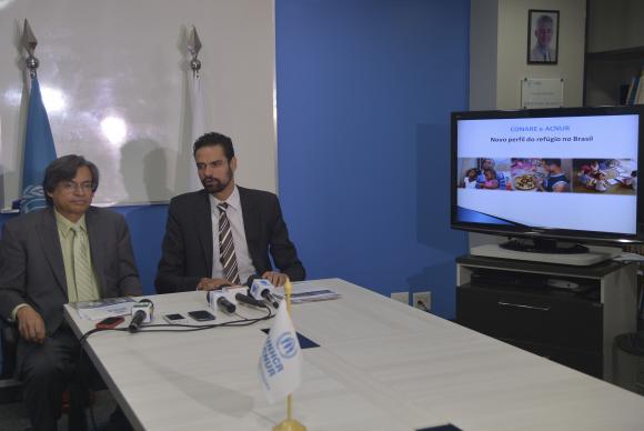 Pedidos de refúgio no Brasil mais que dobram em um ano