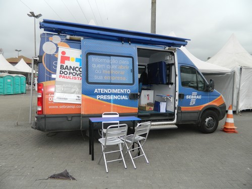 Sebrae Móvel atende na Praça 14 Bis a partir desta segunda