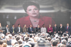 Presidente Dilma Rousseff grava depoimento em homenagem ao Rei Pelé 