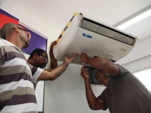 A melhoria está inserida no PROSaúde, programa de reformas e obras novas, estabelecido para adequar a estrutura das unidades. O investimento total no setor chega a R$ 85 milhões (Foto: Isabela Carrari/PMS/Secor)