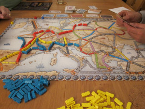 Ticket to ride em sua versão europeia