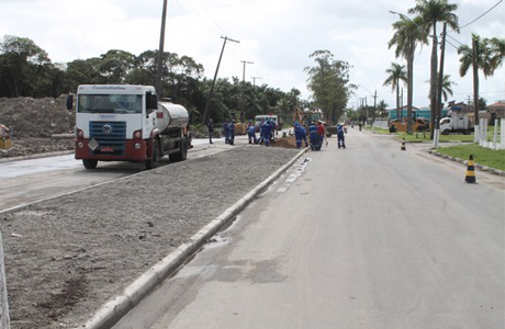 Obra na Avenida Manoel Alves de Moraes chega à etapa final