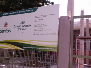 A demora nas obras previstas na policlínica do Campo Grande foi apenas uma das multas aplicadas contra a empresa paulistana