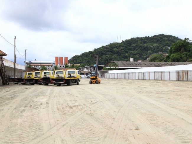 Novo pátio municipal já está em operação