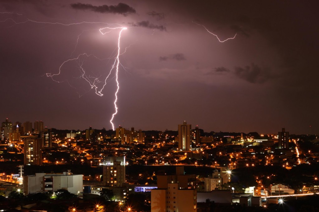 Campanha alerta sobre perigo de raios