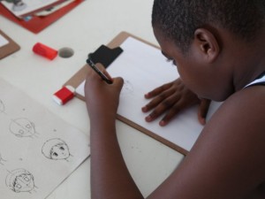 oficina de desenho, Santos