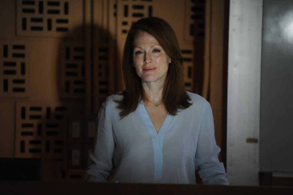 Oscar Juliane Moore, vencedora do Oscar 2015, como Melhor Atriz, por sua atuação no filme Para Sempre Alice, com estreia para convidados e sorteados nas redes sociais do Cine Roxy. Nesta terça (3), na sala do Pátio Iporanga