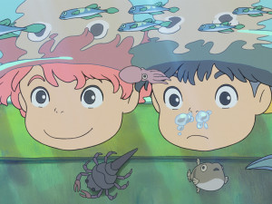 Será exibido a animação  Ponyo – Uma Amizade que Veio do Mar, um dos filmes do célebre Hayao Miyazaki (Foto: Divulgação) 