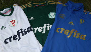 Crefisa começou a patrocinar o Palmeiras no início desta temporada