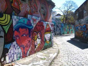 Beco do Batman, um ponto bastante visitado em São Paulo
