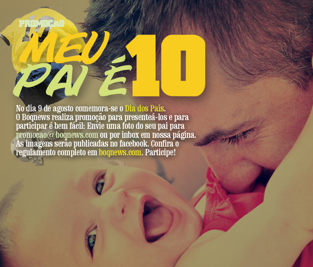 Envie uma foto em homenagem ao Dia dos Pais e concorra a prêmios