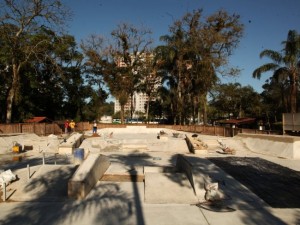 Pista de Skate no morro da nova cintra, em santos