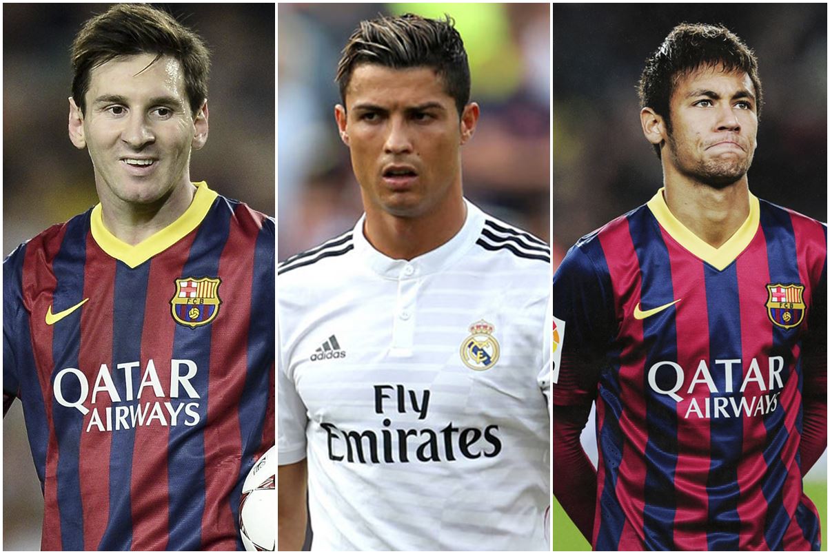 Cristiano Ronaldo, Messi e Neymar são os finalistas de melhor