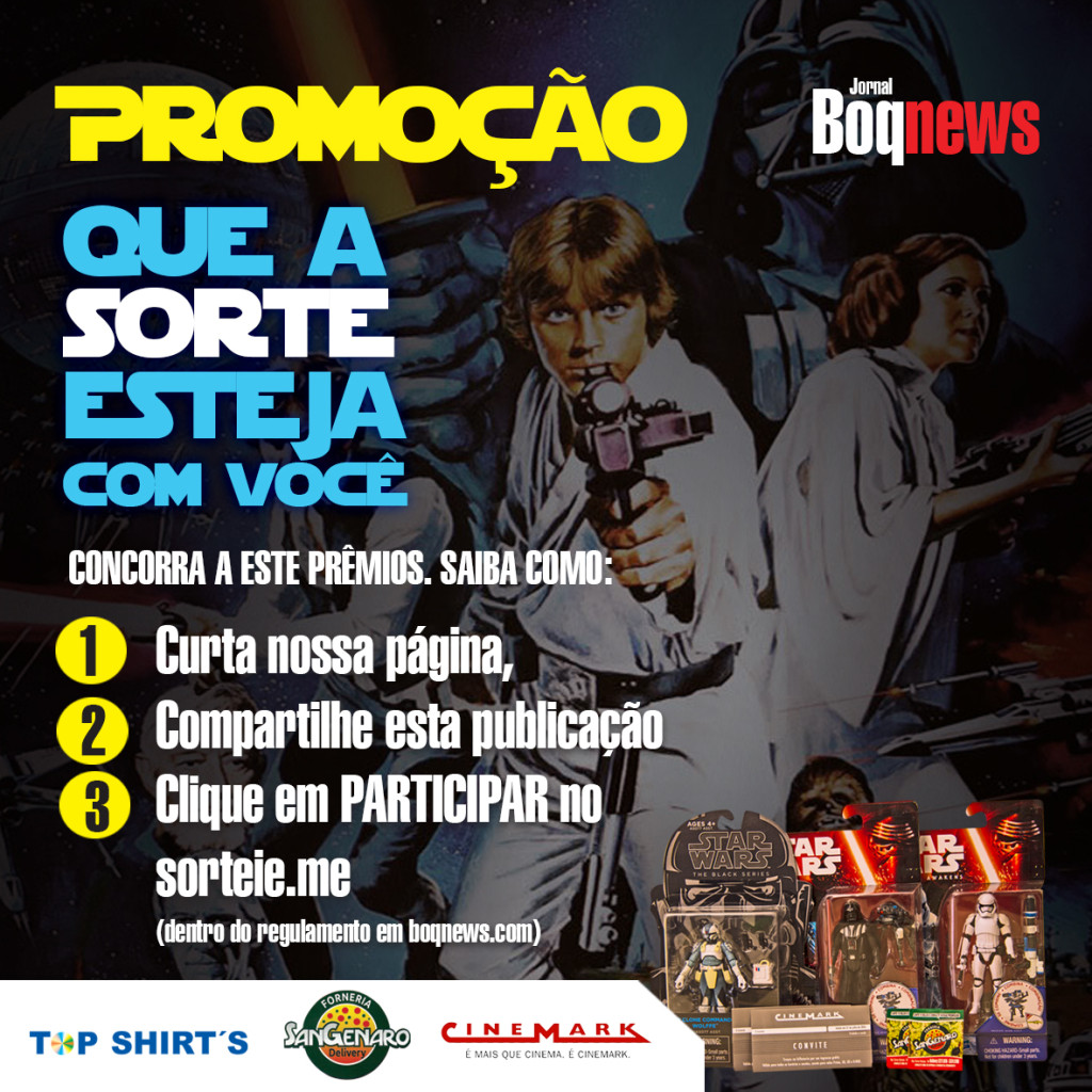 Participe da promoção “Que a sorte esteja com você”