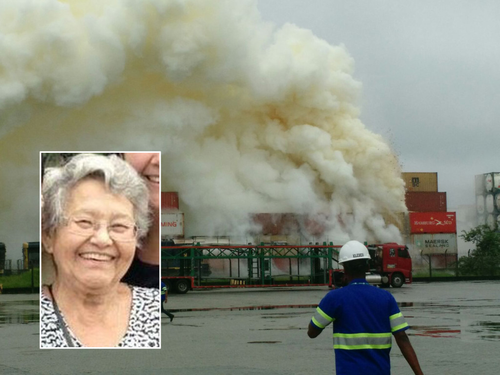 Idosa morre após inalar fumaça tóxica do incêndio da LocalFrio