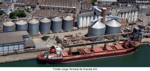 Terminal T-Grao foi multado pela terceira vez pela Cetesb por provocar poluição atmosférica