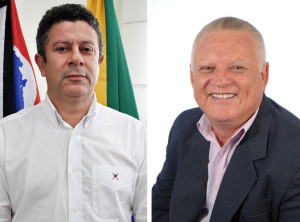Na ordem: Secretário de Assuntos Jurídicos, Sinval Braz de Moraes, e o vereador Ferrugem