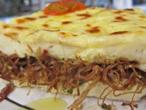 Escondidinho de Carne Seca, prato típico do nordeste