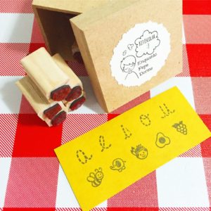 Carimbos educativos Enquanto Pepe Dorme