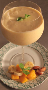 smoothie de iogurte e frutas iracema bertoco