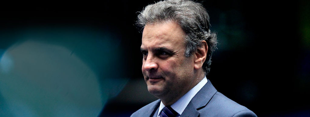 Imagem do presidente do PSDB no site oficial do partido