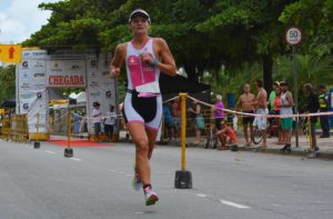 A triatleta Fernanda Garcia participará da segunda etapa da prova, que ocorre em junho