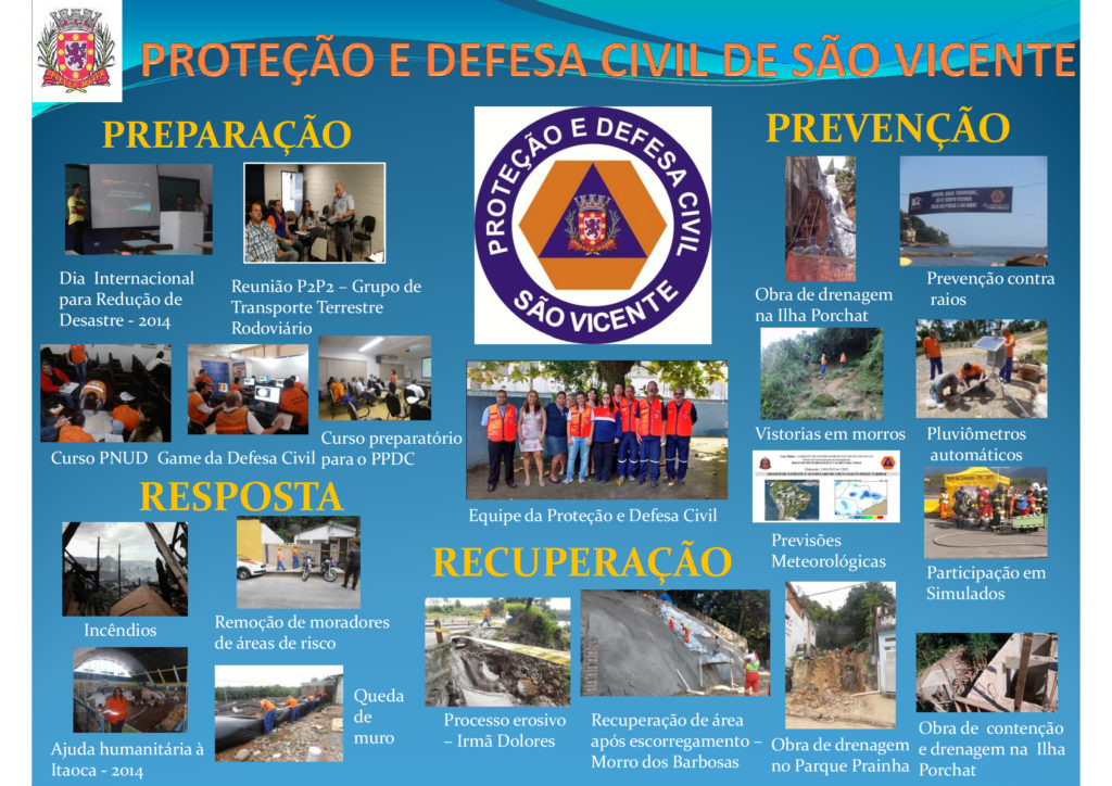 Defesa Civil de São Vicente abre inscrições para voluntários