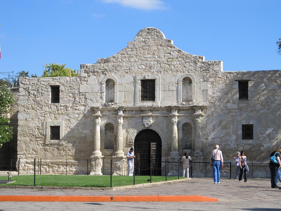 Texas San Antonio Mission Alamo Downtown