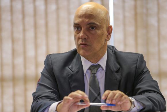 Alexandre de Moraes em Santos