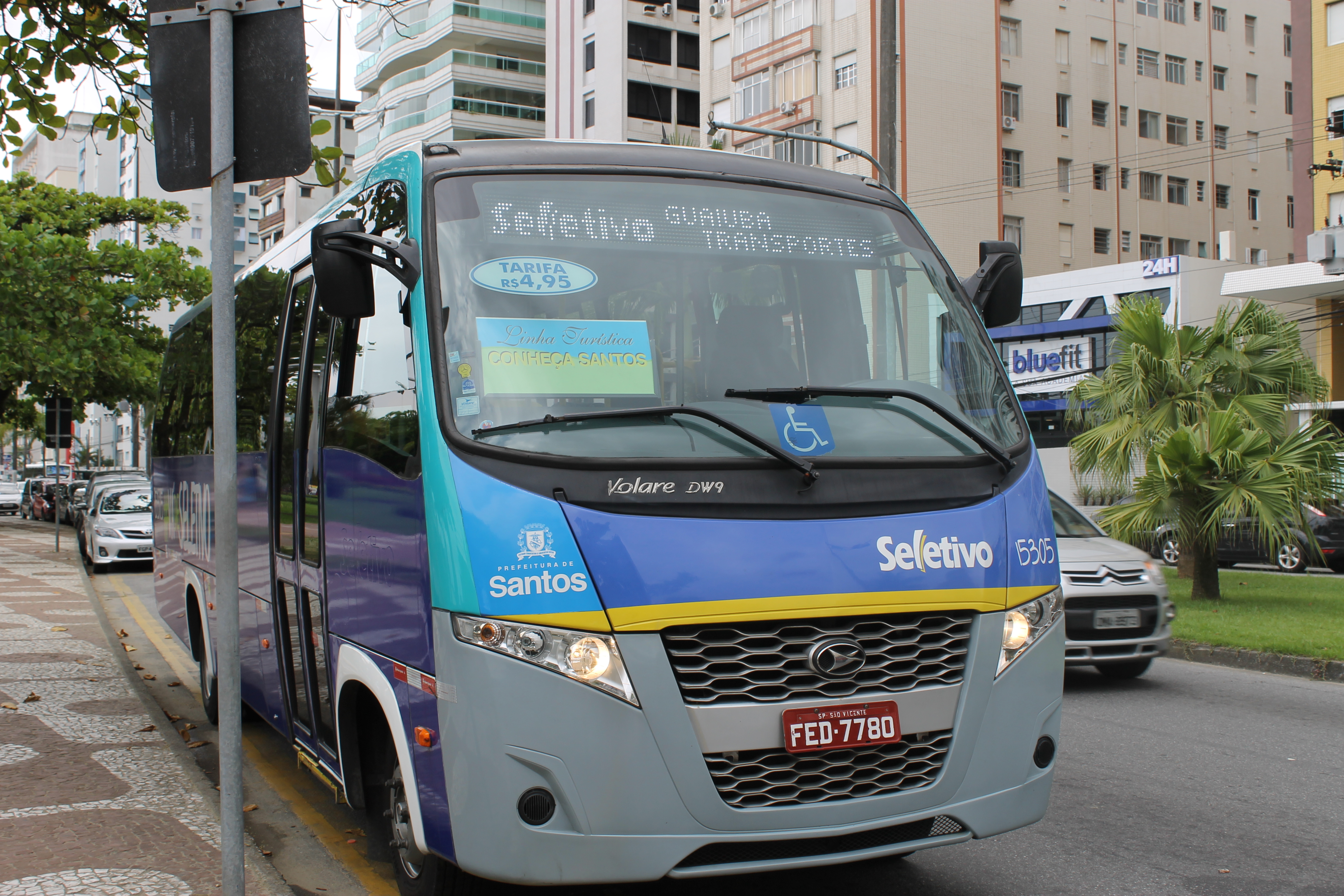 Linha Conheça Santos