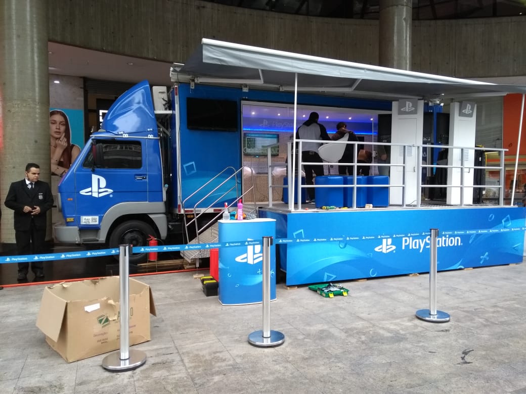 Caminhão do PlayStation! Sony anuncia PlayStation na Estrada no Brasil