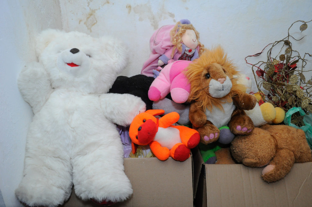 Aposentada de São Vicente recupera brinquedos para crianças carentes