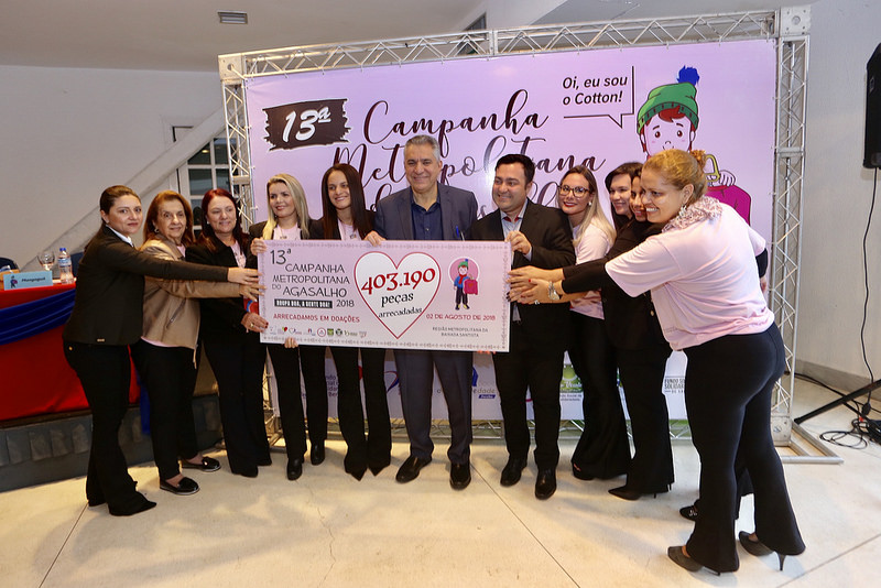13º Campanha Metropolitana do Agasalho arrecada 403.190 peças