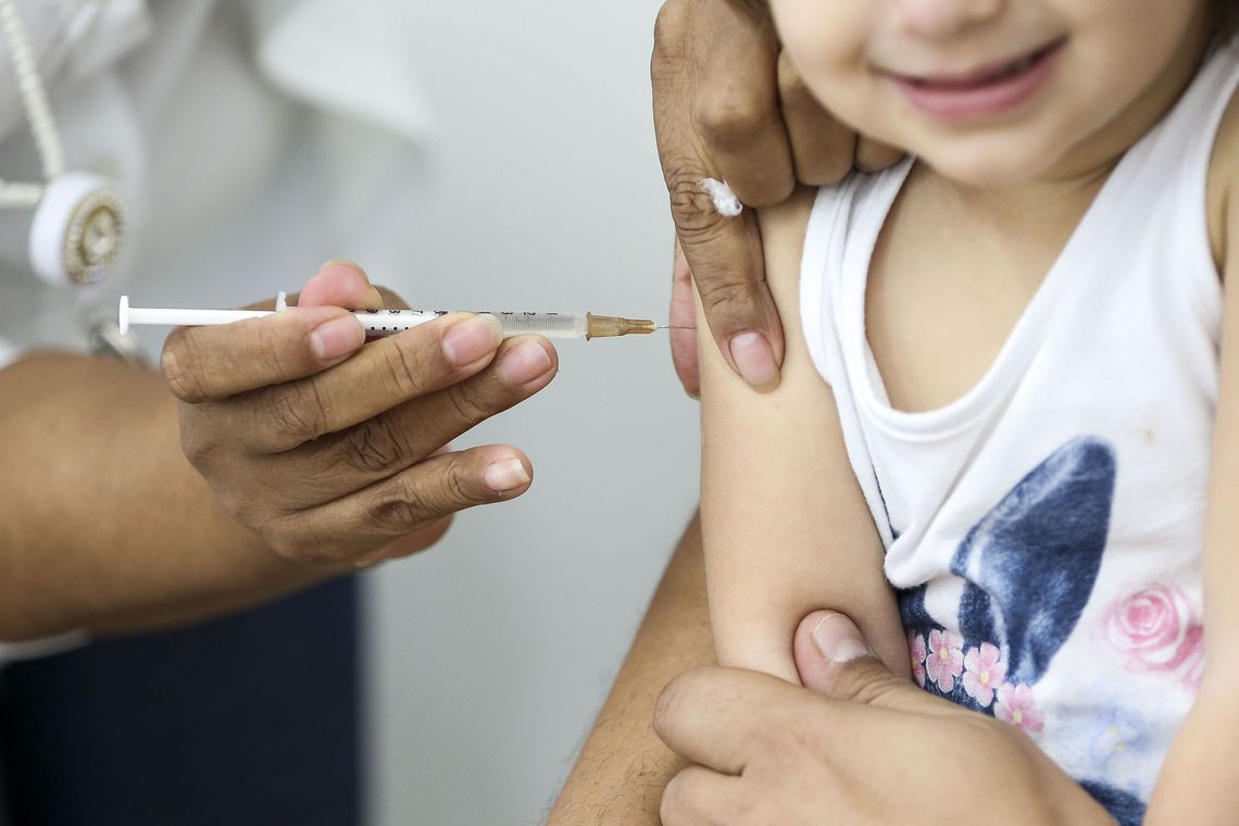 Vacinação contra Sarampo e Pólio