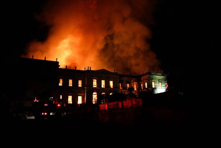 Incêndio no Museu Nacional do Rio