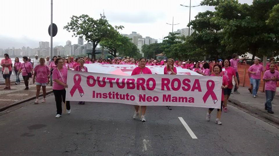 caminhada Outubro Rosa