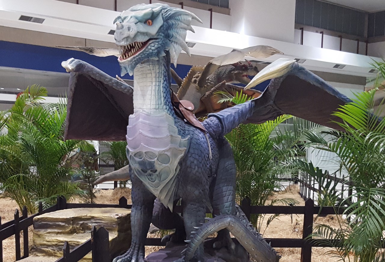 exposição dragões - internacional