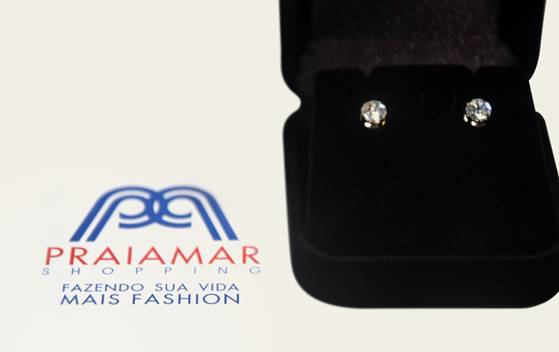 Praiamar brincos Swarovski