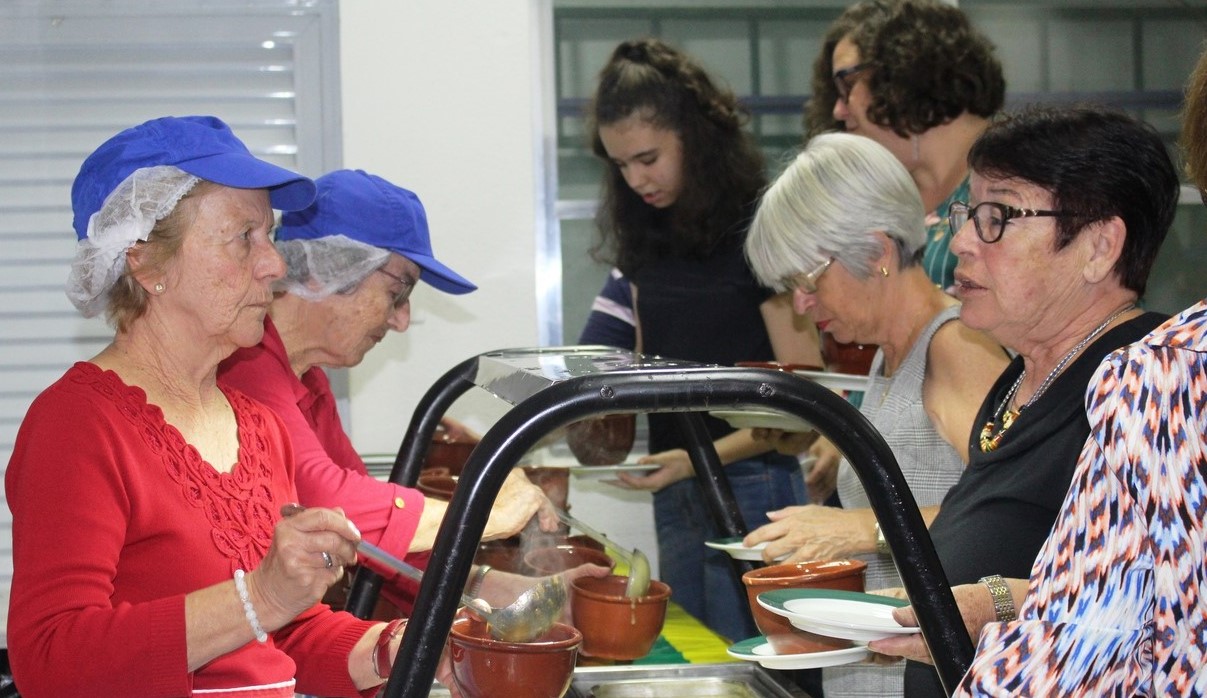 sopas e caldos lar das moças cegas