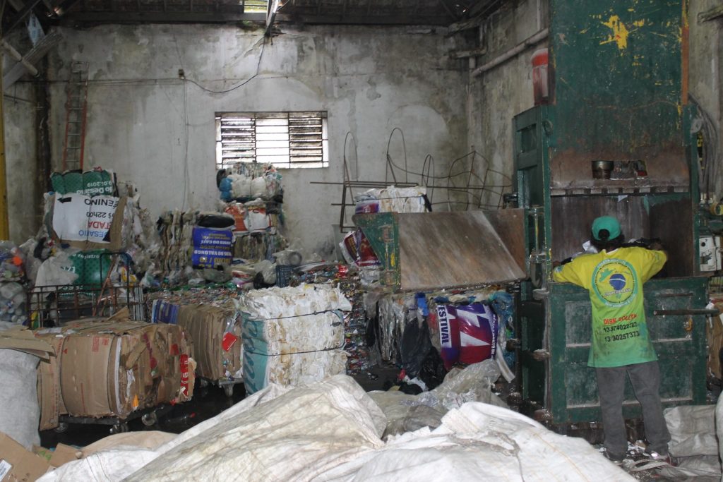 Santos recicla apenas 18% do lixo produzido na Cidade