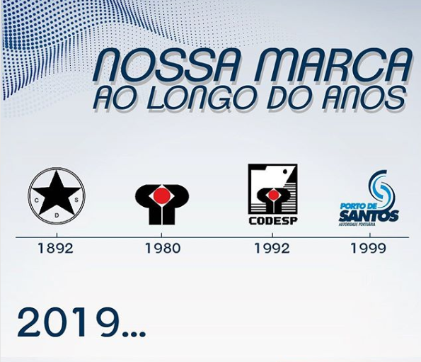 nova logomarca Porto de Santos