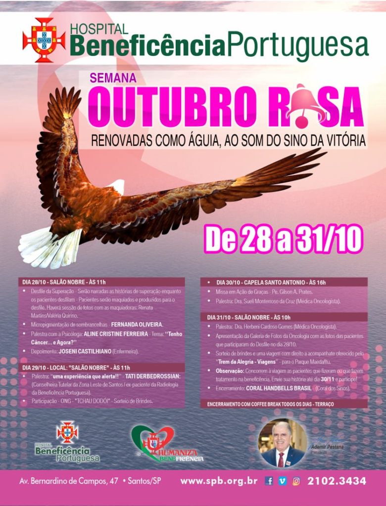 Semana Outubro Rosa Beneficência Portuguesa