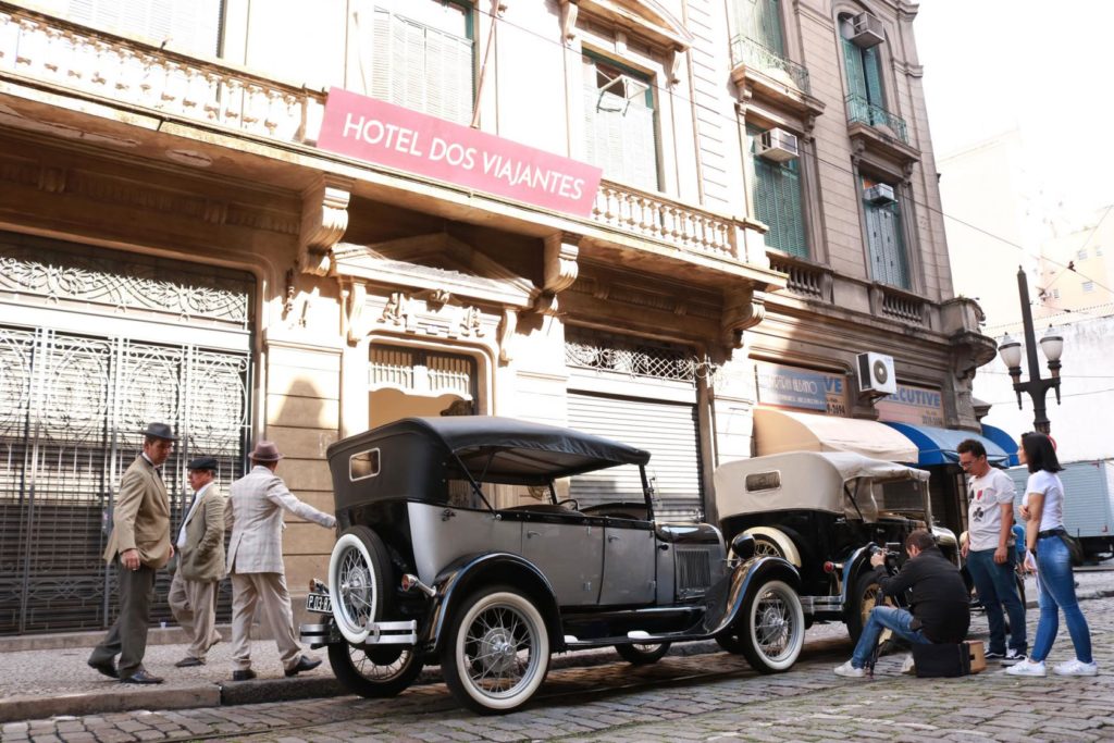 Produção audiovisual no Centro Histórico