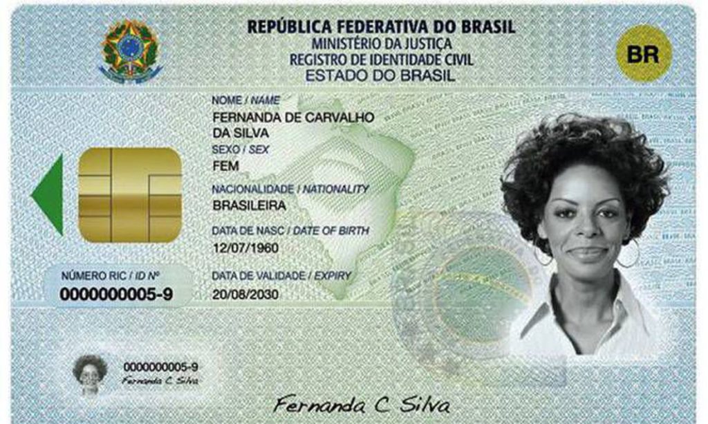 nova carteira de identidade