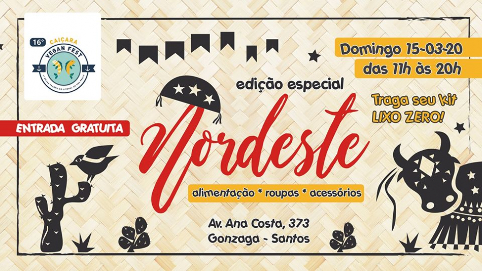 16º Caiçara Vegan Fest