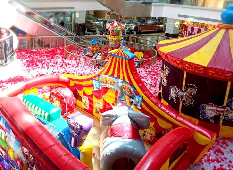 circo no Brisamar Shopping