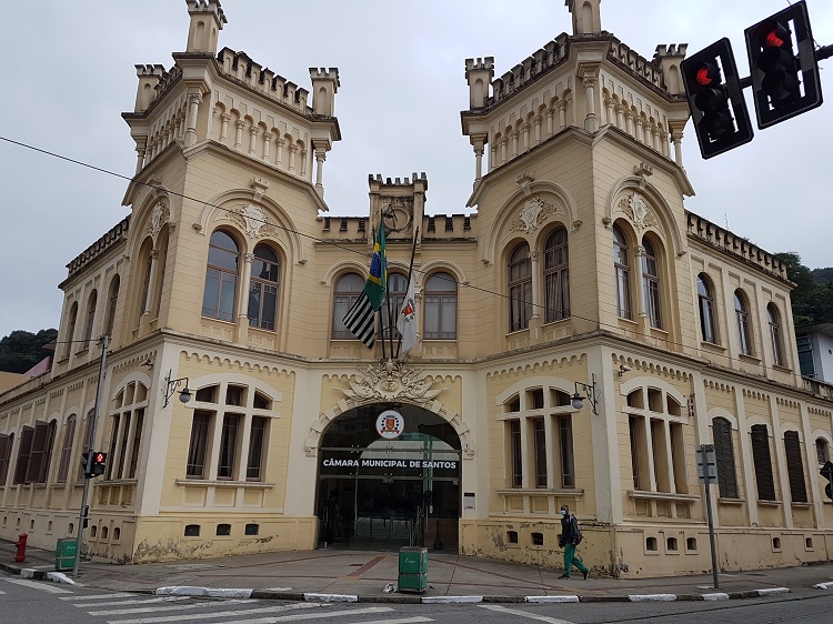 Sede da Câmara de Santos