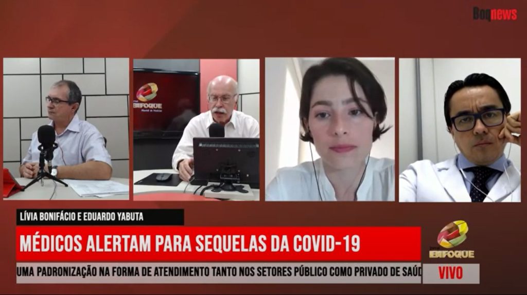 Estudos mostram que 64% de pacientes pós-Covid mantêm sintomas após 6 meses