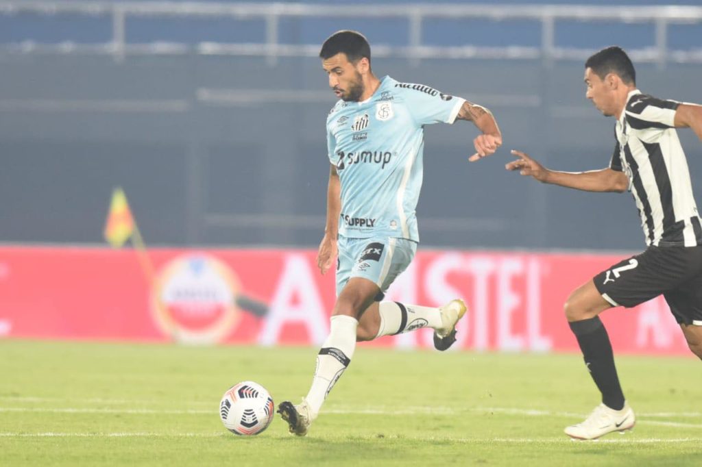 Santos perde para o Libertad e está eliminado na Copa Sul-Americana